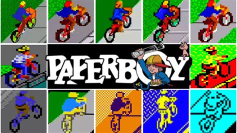 Paperboy1985 Versions Comparisonports Evolutionhd Youtube