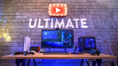 Ultimate Game Streaming Setup And Desk Tour Youtube