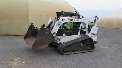 2014 Bobcat T770 Compact Skidsteer Trackloader W 84 Bucket 533 Hours
