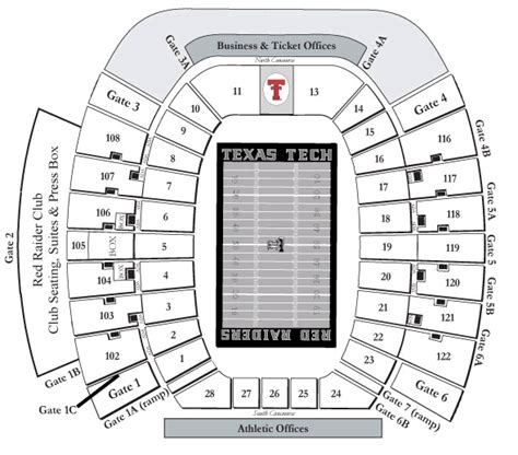 Texas Tech Football Seating