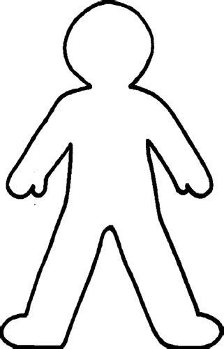 Free Blank Person Template Download Free Blank Person Template Png