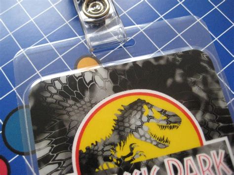Jurassic Park Park Ranger Prop Id Badge T2 B3g1f Etsy