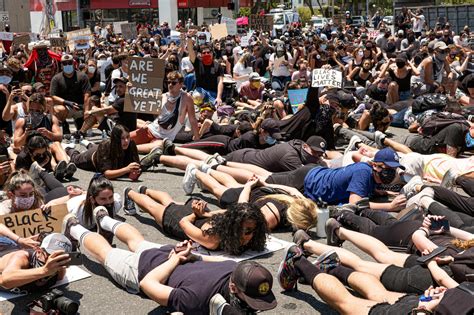 Thousands Come Out Again In West Hollywood To Protest Wednesday Daily