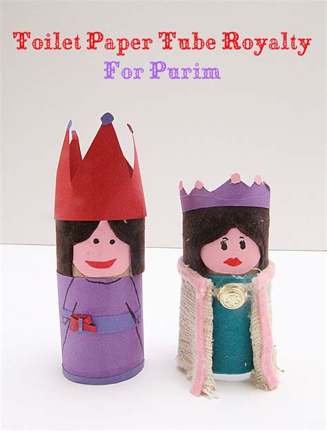 Toilet Paper Roll Dolls For Purim Creative Jewish Mom