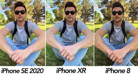 Iphone Se 2020 Vs Iphone Xr Vs Iphone 8 Camera Comparison Test Youtube
