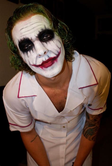 The Joker Makeup I Did Last Night For A Friend For Halloween