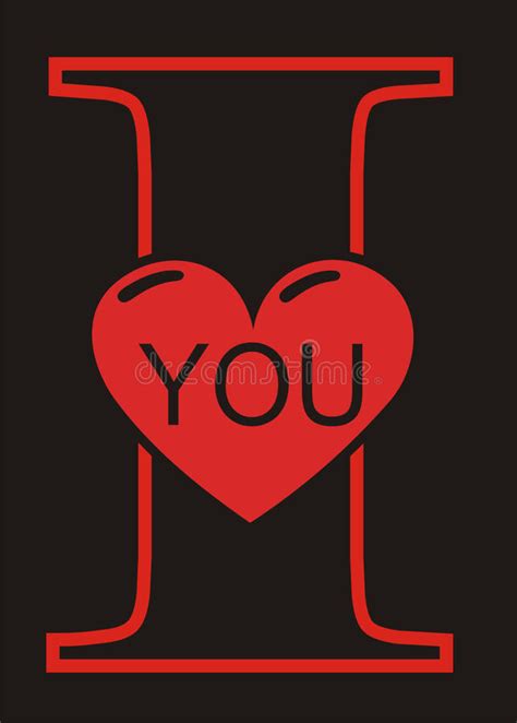 Declare Your Love Valentine Cartoon Stock Illustration Illustration