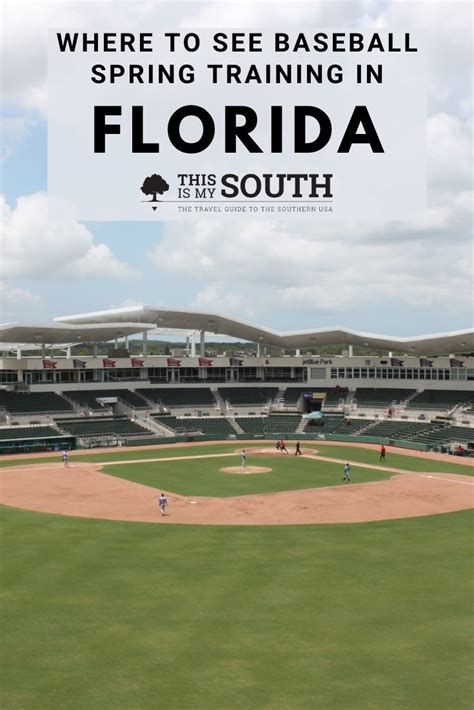Where To Watch Baseball Spring Training In Florida This Is My South