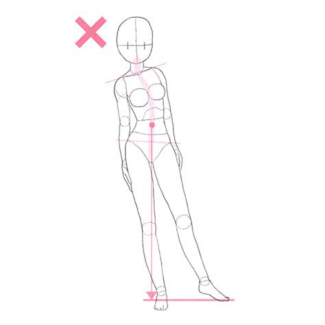 Anime Art Academy Using Contrapposto To Create Beautiful Standing Poses For Women