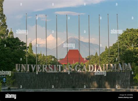 Yogyakarta Indonesia March 1 2020 Gadjah Mada University Front