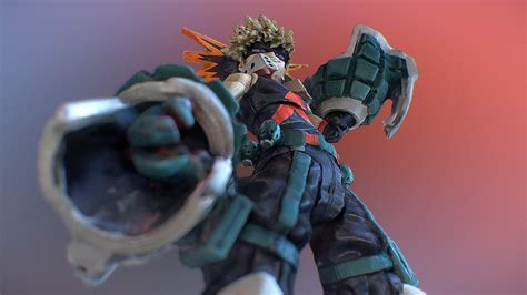 Day 14 Katsuki Bakugo Download Free 3d Model By Mario Rocha Mario