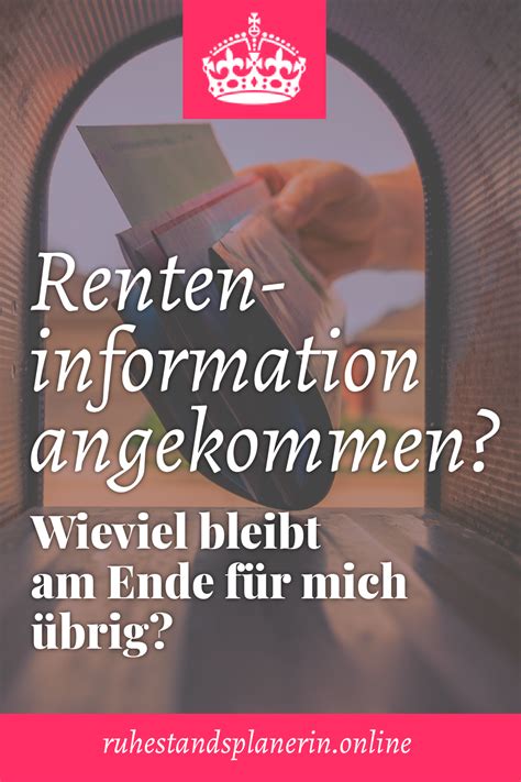 Im rentenbescheid ist die höhe der rente festgelegt die deutsche rentenversicherung stellt den bescheid aus Wie viel Rente bekomme ich vom Staat? Wann hast Du Dir das ...