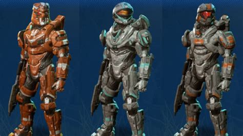 Check Out All Of Halo 4s Armor In One Big Ol Picture Game Informer
