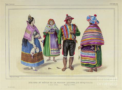 Quechua Indians Bolivia U Photograph By Historic Illustrations Pixels