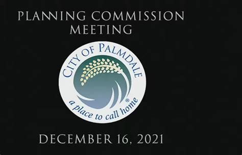 Planning Commission Mtg 121621 Palmdale Tv Free Download
