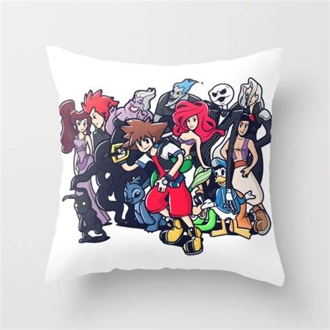 However, the mission digresses when they're attacked during an asteroid excavation. Kingdom Hearts Throw Pillow by Jaimie Hutton | Society6 ...