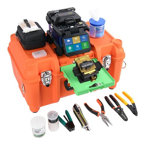 Buy Orientek T45 Ftth Fiber Optic Fusion Splicer Machine Core Alignment