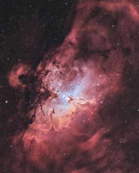 The Eagle Nebula Facts Photos And Location Of M16 In Serpens In 2021