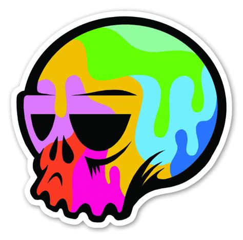 Buy This Pop Art Skull Stickers Stickerapp Shop