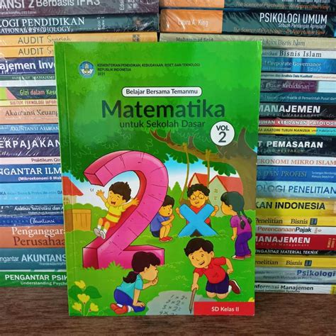 Jual Buku Belajar Bersama Temanmu Matematika Sd Kelas 2 Volume 2 K