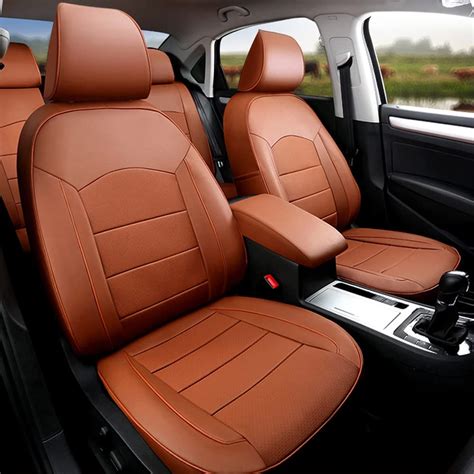 autodecorun custom fit genuine leather and leatherette car seat cover for acura tl