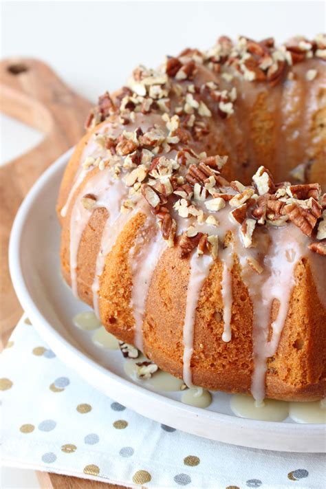This page is clearly about bundt cakes :) follow me on my quest this is the best rhubarb bundt cake ever, probably the best cake i have made so far. Butter Pecan Bundt Cake - Glorious Treats