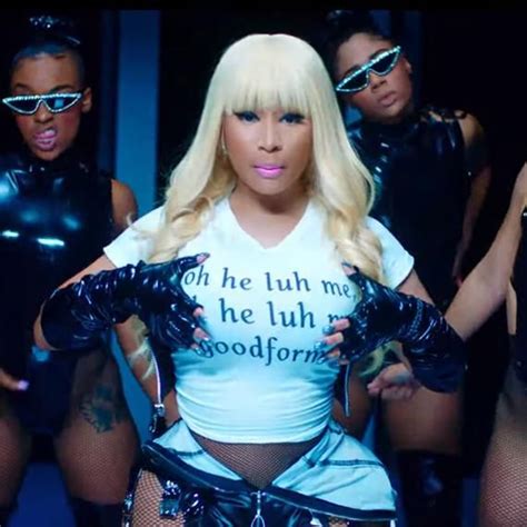 Nicki Minaj Shirt Womens V Neck Shirt Lil Wayne Good Form Tee T