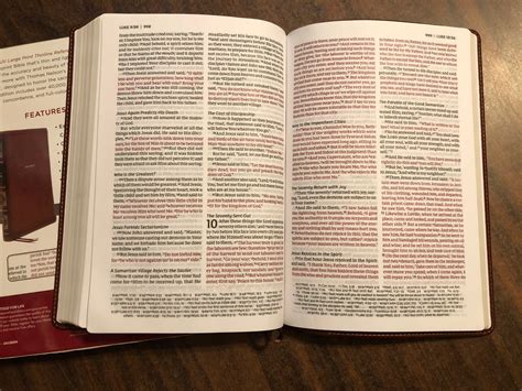 Personalized Bible, NKJV Large Print Thinline Reference Bible - Brown