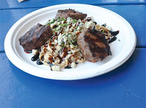 Slice the steaks across/against the grain in thin slices. Nantucket Restaurant Reviews, the Jetties - Yesterday's ...