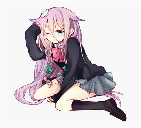Anime Manga Girl Cute Kawaii Purple Hair Japanese Cute Anime Girl With Purple Hair Hd