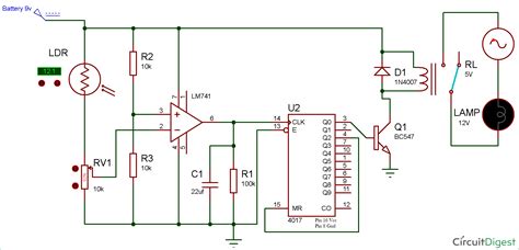 Another fine example of nerd sniping, as mentioned in the title text. Wireless Switch Circuit diagram using LDR and CD4017 | Electronic Circuit Diagrams | Pinterest ...