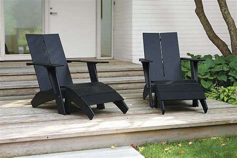 Teal island designs cape cod modern natural wood adirondack chairs. Modern Adirondack Chairs: Gardenista