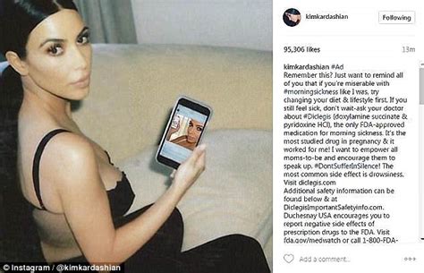 Kim Kardashian Deletes Instagram Post With Morning Sickness Pill