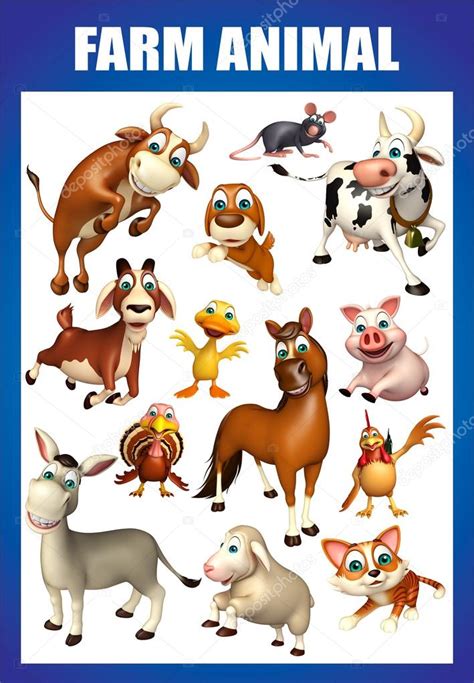 Farm Animal Chart Stock Photo By ©visible3dscience 102408762