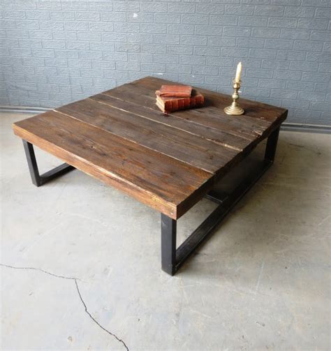 8 Beautiful Industrial Coffee Tables