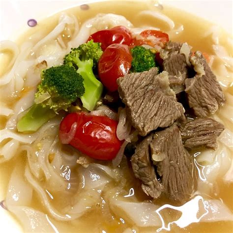 Memang sedap dan layan habis! Resepi Kuey Teow Sup Daging (Sihat dan Lazat) - Resepi.My