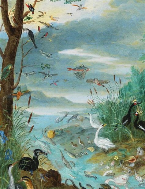 1630 Adam And Eve In Paradise Detail By Jan Brueghel The Younger