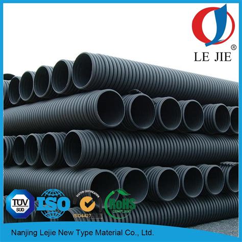 24 Inch Flexible Corrugated Drain Pipe For Hdpe Drainage