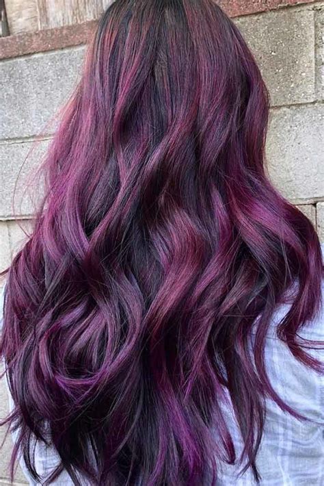 Plum Hair Color Choices You Will Be Asking For In 2024 Plum Hair
