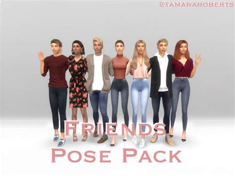 The Sims Resource Friends Pose Pack