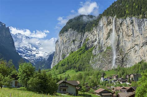 Lauterbrunnen Tal Der 72 Wasserfälle