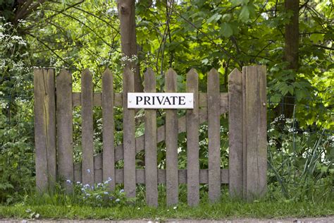 Wooden Gate Private Sign Free Stock Photo Public Domain Pictures