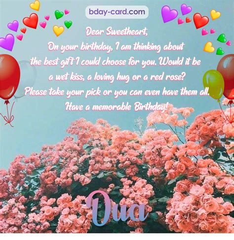 Birthday Images For Dua 💐 — Free Happy Bday Pictures And Photos Bday