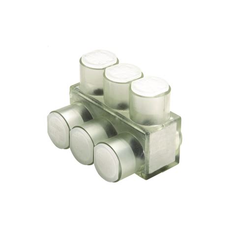 Burndy Bibs3503 Aluminum Multiple Tap Connector Clear Insulated 3