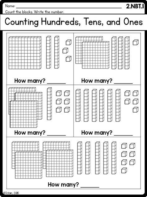 Place Value Worksheets To Hundreds