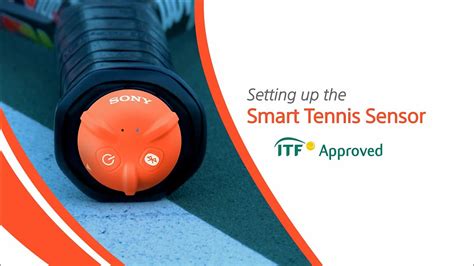 How to set up Smart Tennis Sensor - YouTube