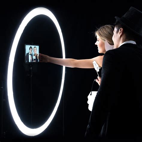Giant Wedding Media Wall And Events 47 Led Ring Light Photo Booth Kit