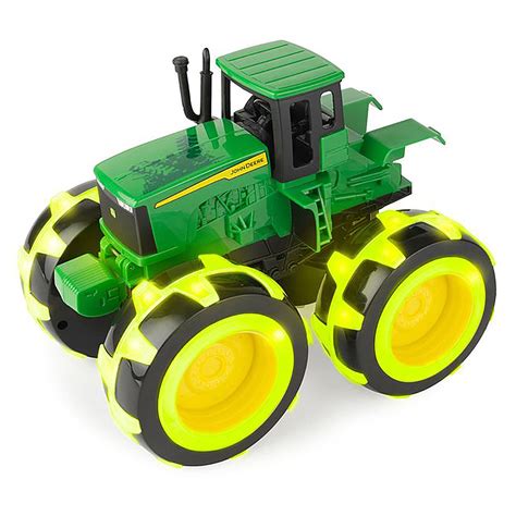 John Deere Monster Treads Light Wheels 4wd Tractore Toys R Us Australia