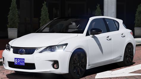 Chameleon white mod list aero series hybrid front bumper air runner air suspension system jdm led side mirrors jdm oem rain side visors job design aero series hybrid side steps job design. Lexus CT200h '12 Add-On - GTA5-Mods.com