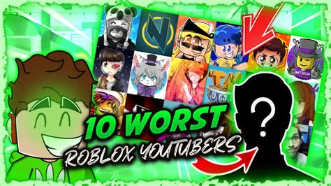 10 Worst Roblox Youtubers Dont Watch Youtube